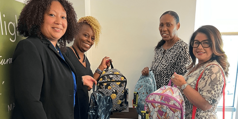 Staffing Talk, Backpack Drive