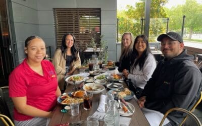 Crestview Terrace Team Wins Free Lunch for 5-Star Review