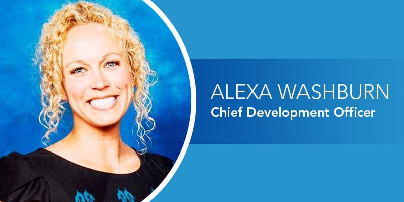 Alexa Washburn Named Chief Development Officer