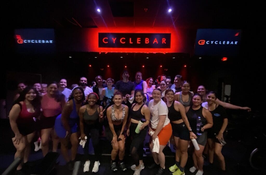 Spin Class is a Blast!