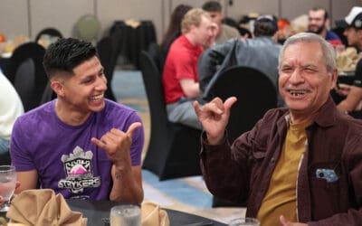 Celebrating Thanksgiving with Residents